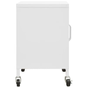 vidaXL Armoire de rangement blanc 60x35x56 cm acier