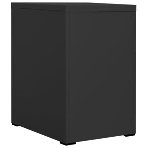 Aktenschrank Anthrazit Stahl 46x62x72,5 cm