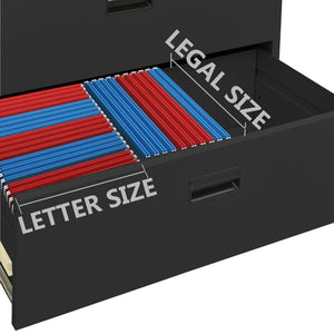 Aktenschrank Anthrazit Stahl 90x46x134cm