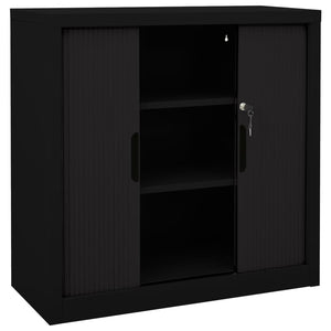 Stahl Schiebetürenschrank 90x90 cm