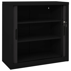 Stahl Schiebetürenschrank 90x90 cm