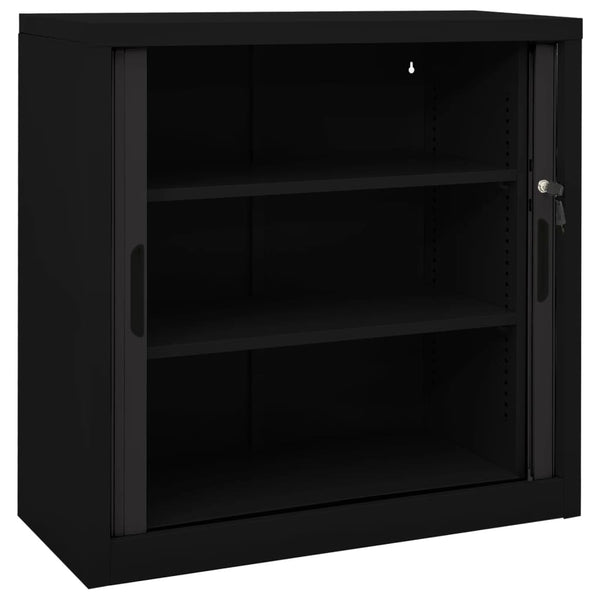 Stahl Schiebetürenschrank 90x90 cm