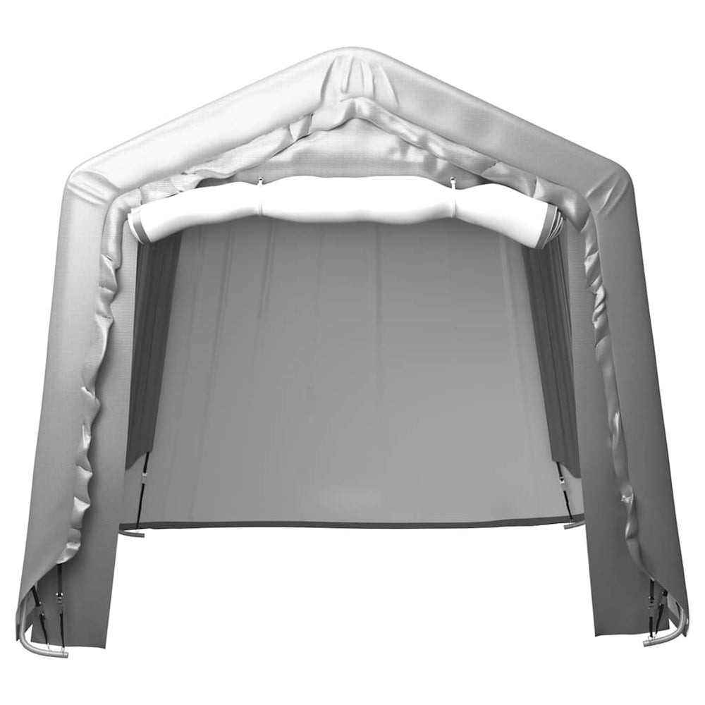 vidaXL Tente de stockage 240x240 cm Acier Gris