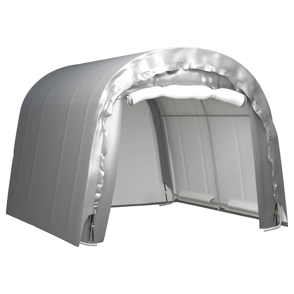 vidaXL Tente de stockage 300x300 cm Acier Gris