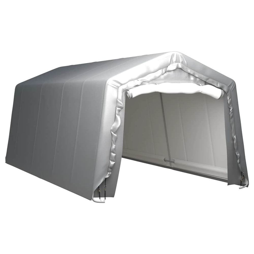 vidaXL Tente de stockage 300x600 cm Acier Gris