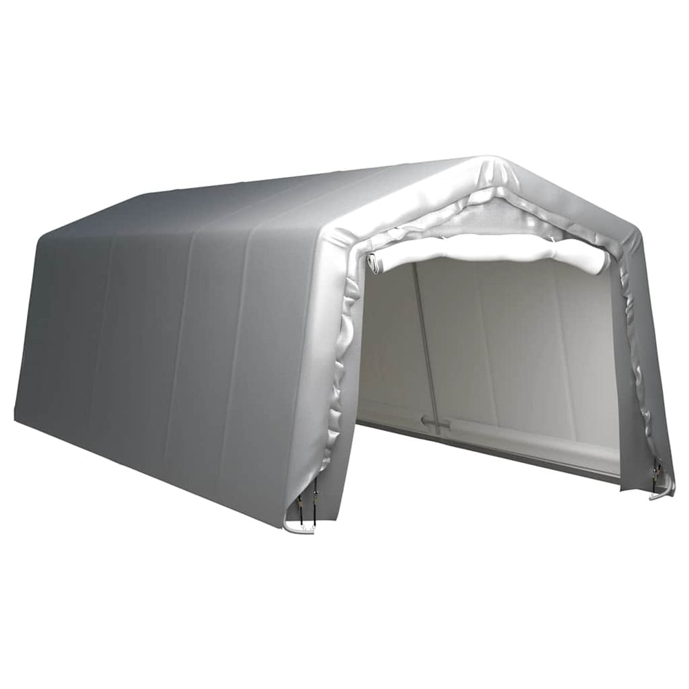 vidaXL Tente de stockage 300x750 cm Acier Gris