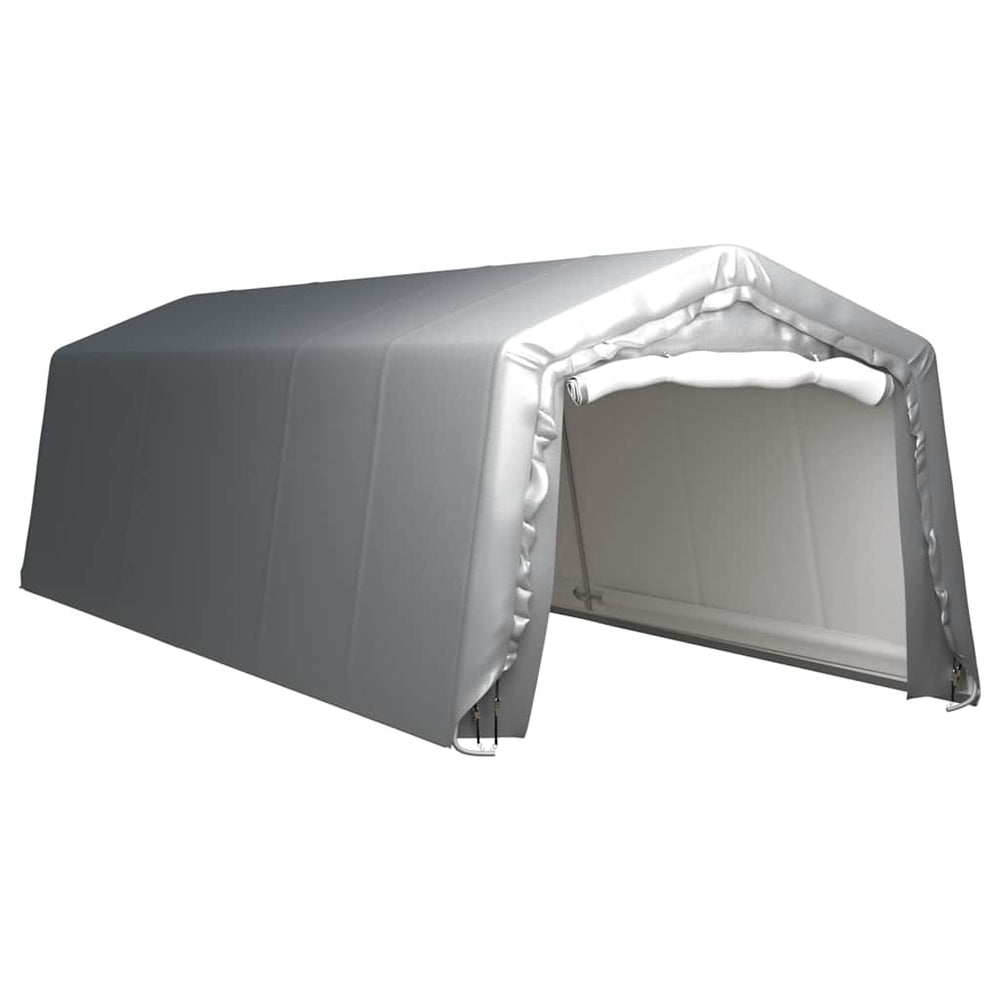 vidaXL Tente de stockage 300x900 cm Acier Gris