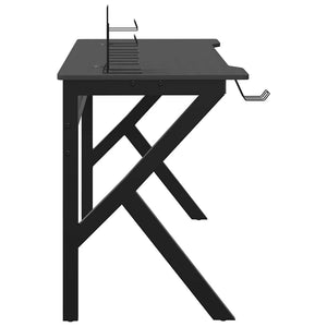 Gaming Schreibtisch Schwarz Rot 110cm