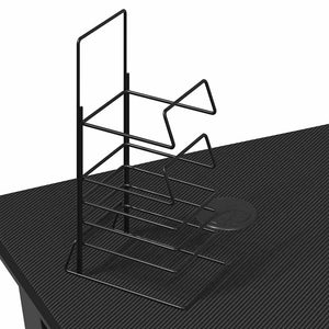 Gaming Schreibtisch Schwarz Rot 110cm
