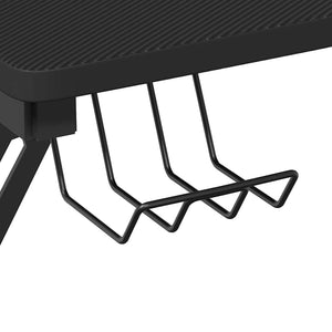 Gaming Schreibtisch Schwarz Y-Form 90x60 cm