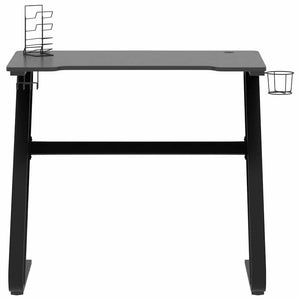 Gaming Schreibtisch Schwarz/Rot 90x60 cm