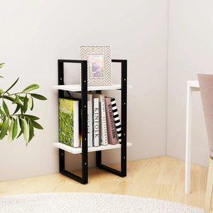 Weißes Bücherregal Kiefer Massivholz 40x70 cm