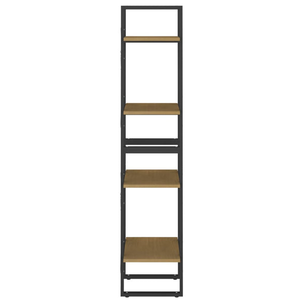 Massivholz Bücherregal Kiefer, 4 Fächer