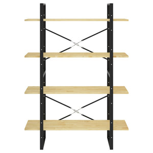 Massivholz Bücherregal Kiefer, 4 Fächer