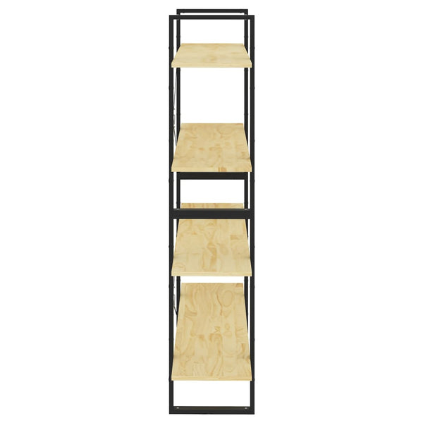 Massivholz Bücherregal Kiefer, 4 Fächer