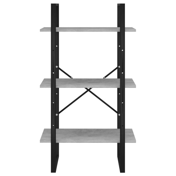 Betongraues Lagerregal 60x30x105 cm