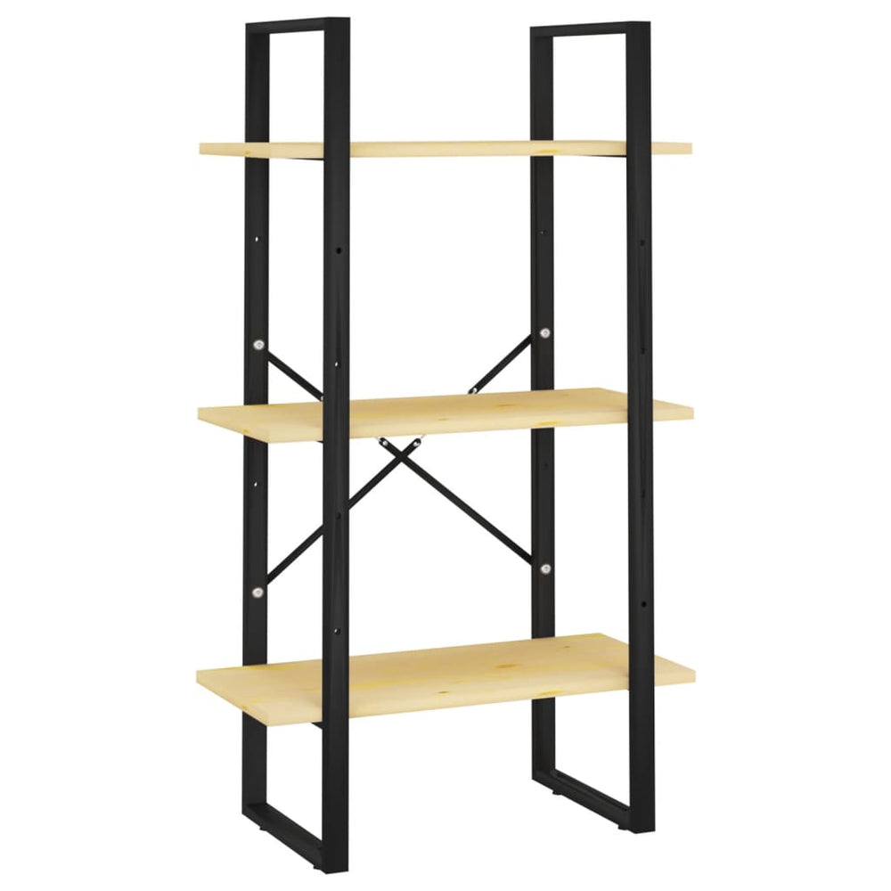 Massivholz Standregal Kiefer 60x30x105 cm