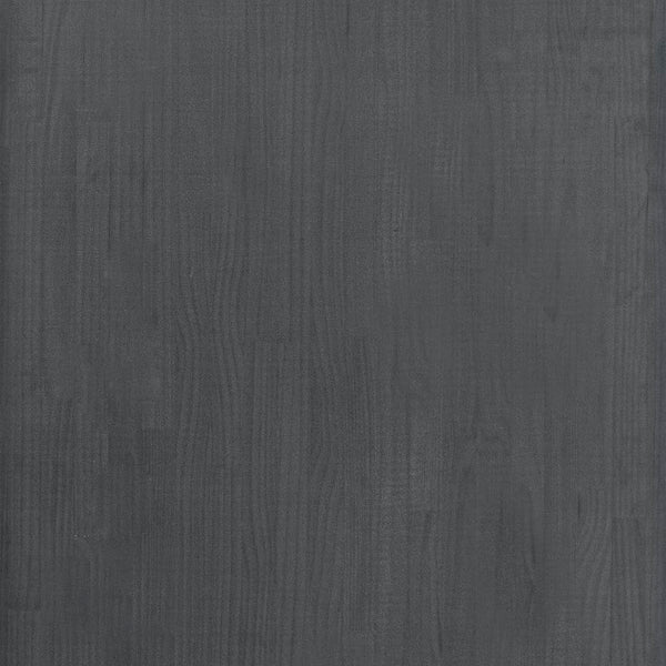 Graues Kiefer Massivholz Standregal 60x105 cm