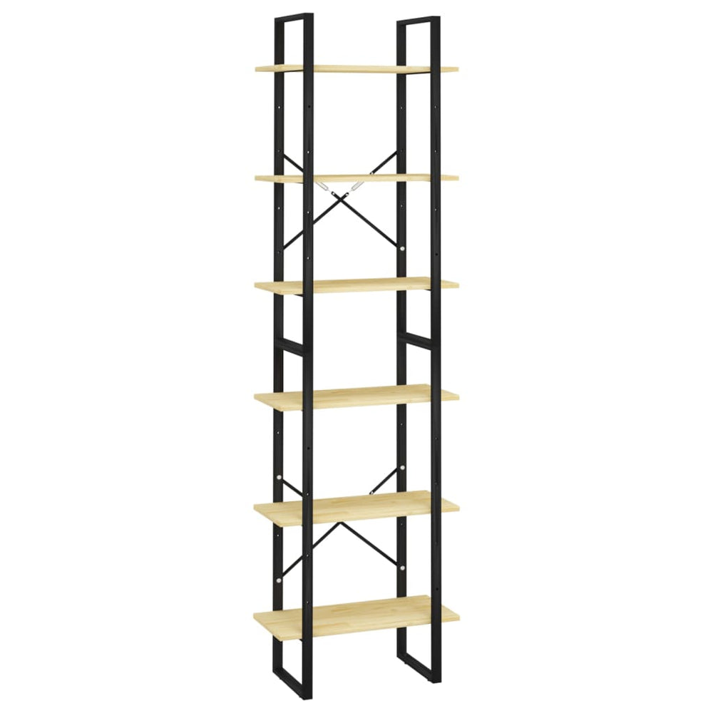 Massivholz Lagerregal Kiefer 60x30x210 cm
