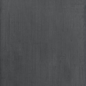 Graues Lagerregal Kiefer Massivholz 60x30x210 cm