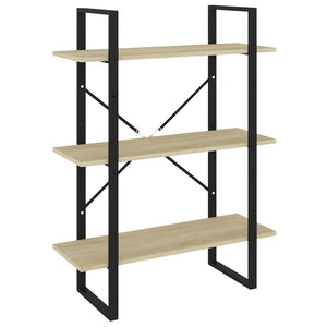 Bücherregal Sonoma Eiche, 80 cm