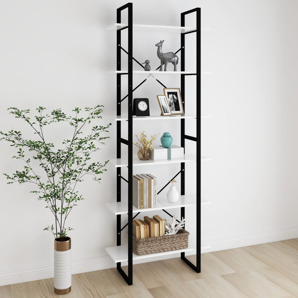 Weißer Hochschrank 80x30x210 cm