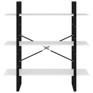 Weißes Bücherregal 100x30x105 cm