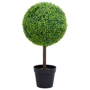 Künstlicher Buchsbaum Kugel mit Topf 71cm
