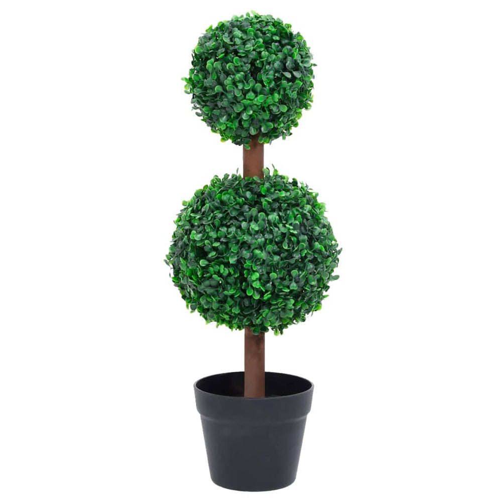 Künstlicher Buchsbaum Kugel mit Topf, 60cm