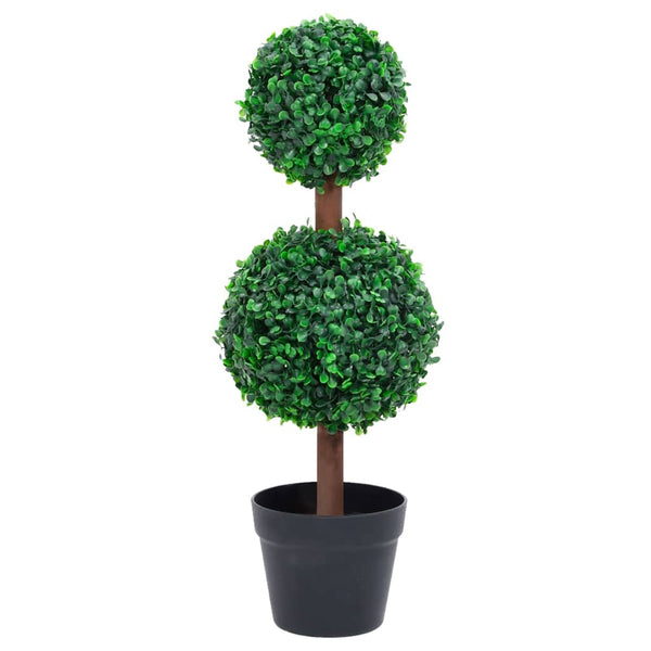 Künstlicher Buchsbaum Kugel mit Topf, 60cm