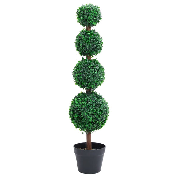 Künstlicher Buchsbaum Kugel 90cm mit Topf