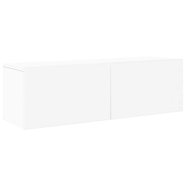 8-tlg. TV-Schrank-Set Weiß Holzwerkstoff