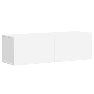 3-tlg. TV-Schrank-Set Weiß Holzwerkstoff