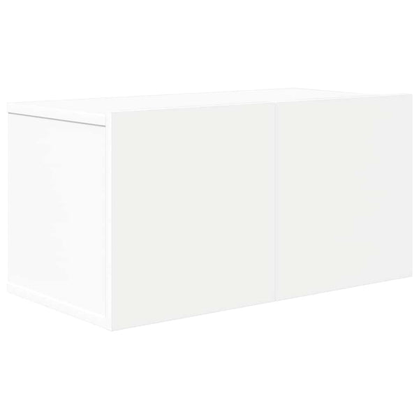 6-tlg. TV-Schrank-Set Weiß Holzwerkstoff