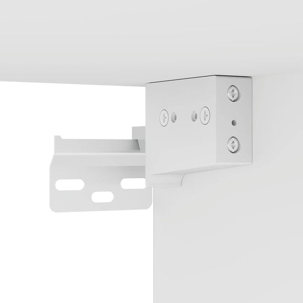 10-tlg. TV-Schrank-Set Weiß Holzwerkstoff