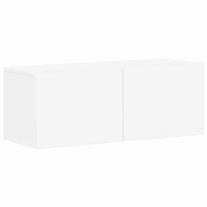 4-tlg. TV-Schrank-Set Weiß Holzwerkstoff