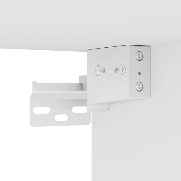 4-tlg. TV-Schrank-Set Weiß Holzwerkstoff