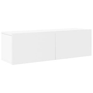 4-tlg. TV-Schrank-Set Weiß Holzwerkstoff