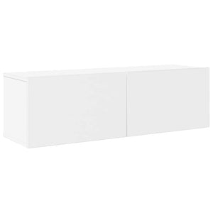6-tlg. TV-Schrank-Set Weiß Holzwerkstoff
