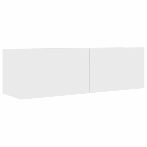 7-tlg. TV-Schrank-Set Weiß Holzwerkstoff
