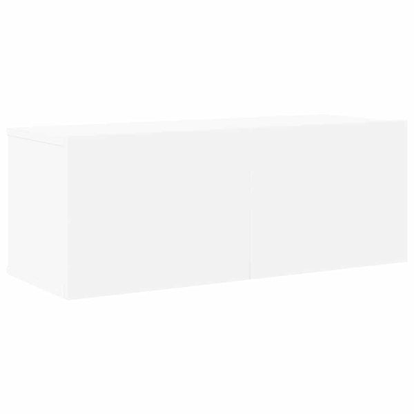 8-tlg. TV-Schrank-Set Weiß Holzwerkstoff