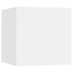 TV-Wandschränke 8 Stk. Weiß 30,5x30x30 cm