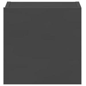 5-tlg. TV-Schrank-Set Grau Holzwerkstoff