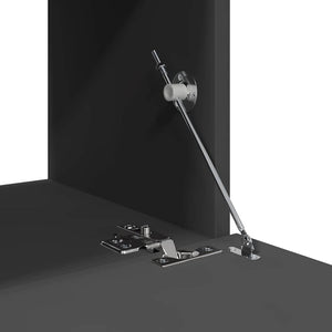 6-tlg. TV-Schrank-Set Grau Holzwerkstoff