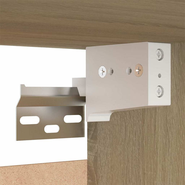 4-tlg. TV-Schrank-Set Sonoma-Eiche Holzwerkstoff