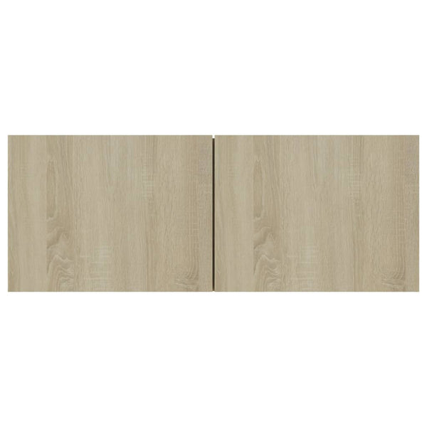 8-tlg. TV-Schrank-Set Sonoma-Eiche Holzwerkstoff