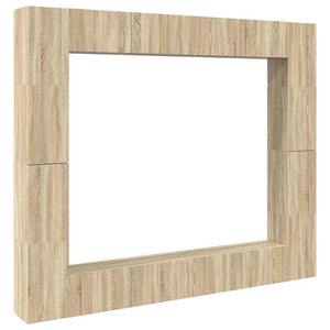 8-tlg. TV-Schrank-Set Sonoma-Eiche Holzwerkstoff
