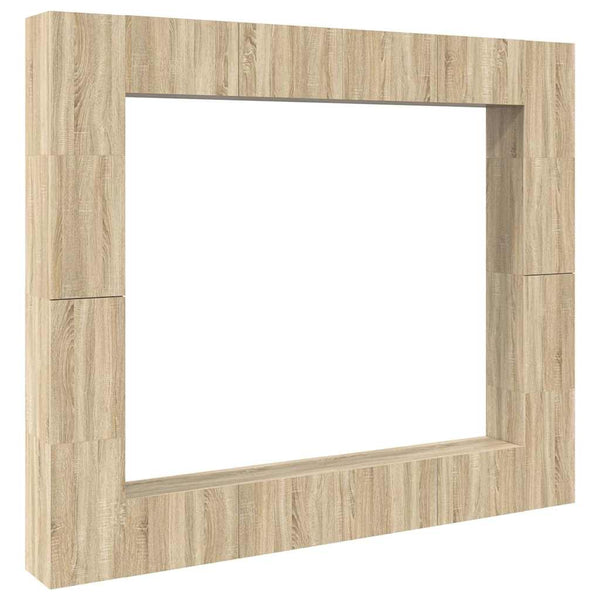 8-tlg. TV-Schrank-Set Sonoma-Eiche Holzwerkstoff