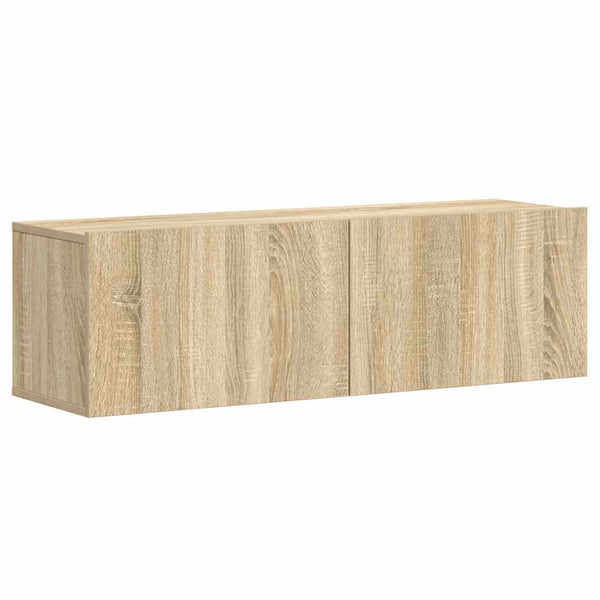 3-tlg. TV-Schrank-Set Sonoma-Eiche Holzwerkstoff