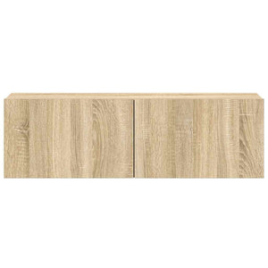 3-tlg. TV-Schrank-Set Sonoma-Eiche Holzwerkstoff